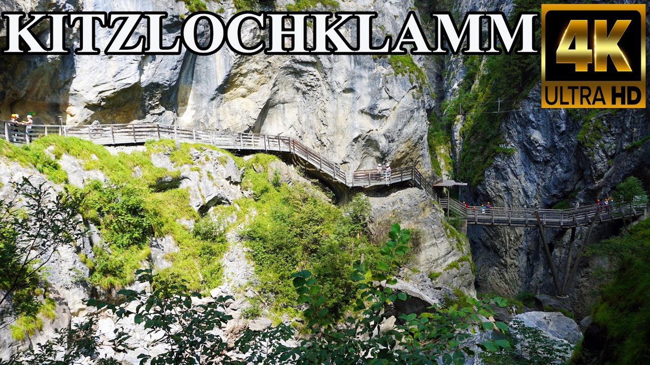 KITZLOCHKLAMM - Wandern im Salzburger Land 🇦🇹 (4K)