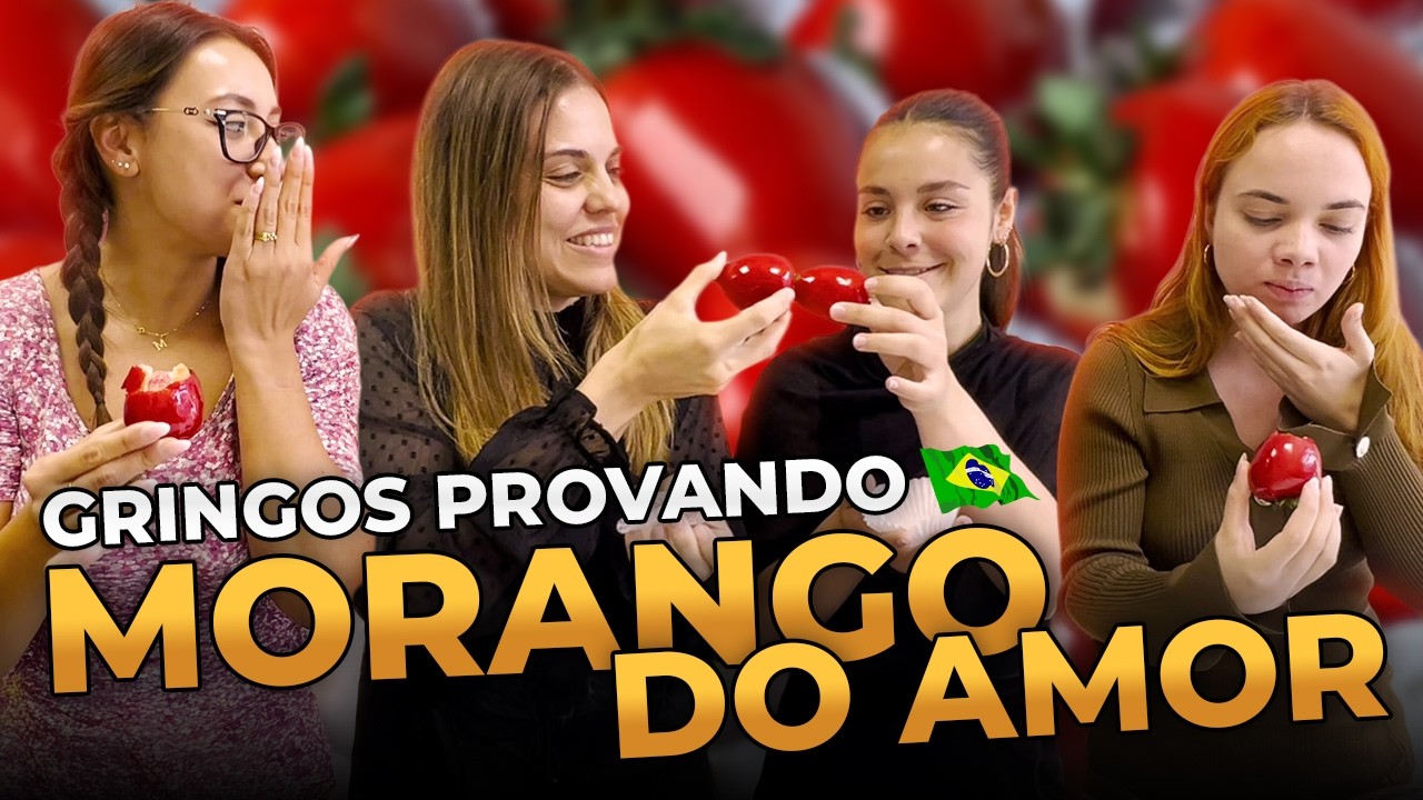 VIRAL BRAZILIAN STRAWBERRY TASTE TEST (MORANGO DO AMOR) 🍓