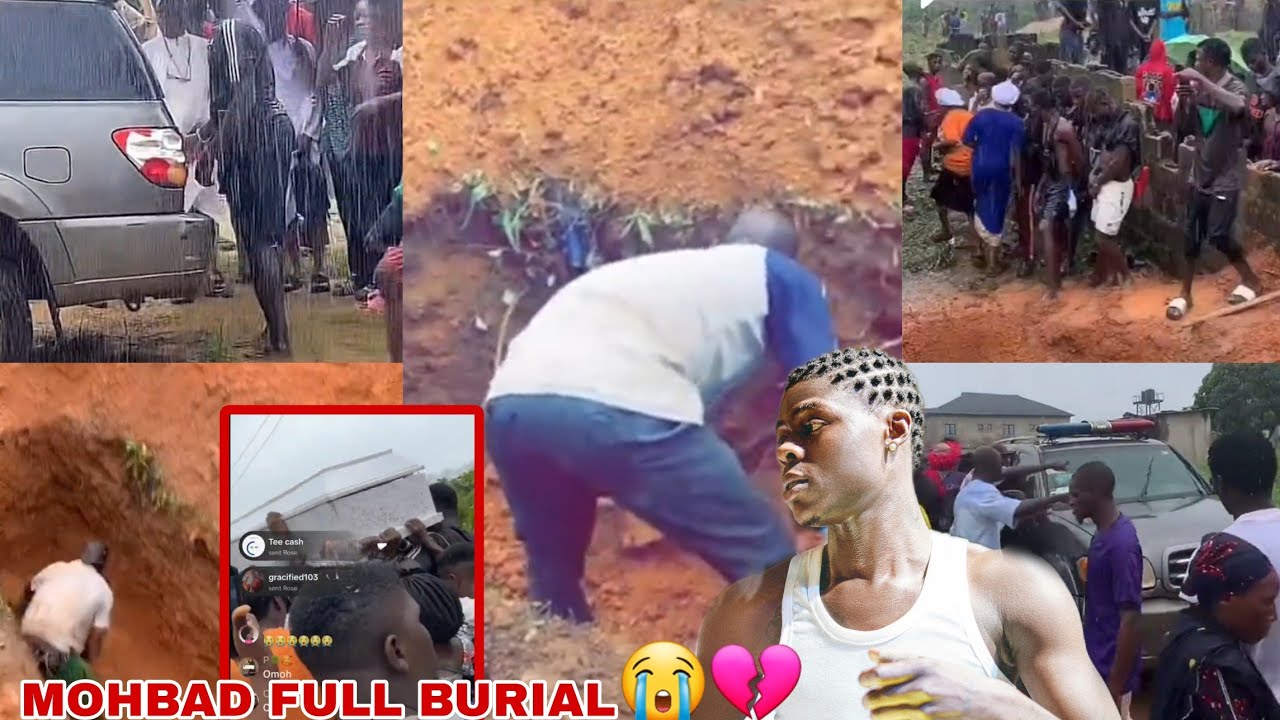 Exclusive: Mohbad Full Burial Highlights As He Is L&agrave;id To Rest In Ikorodu, Try Not To Cry😭💔 A&ugrave;topsy