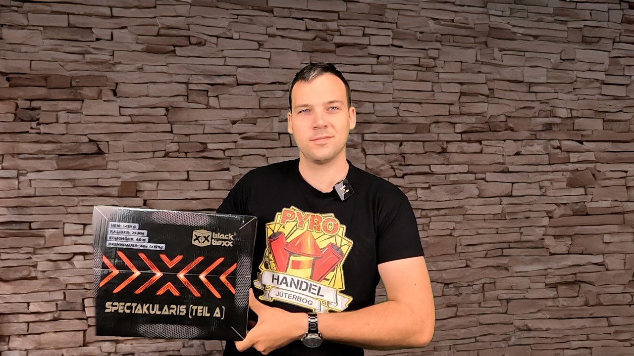 Spectakularis No.  3 - Blackboxx - Produktvorstellung by Pyrohandel-J&uuml;terbog