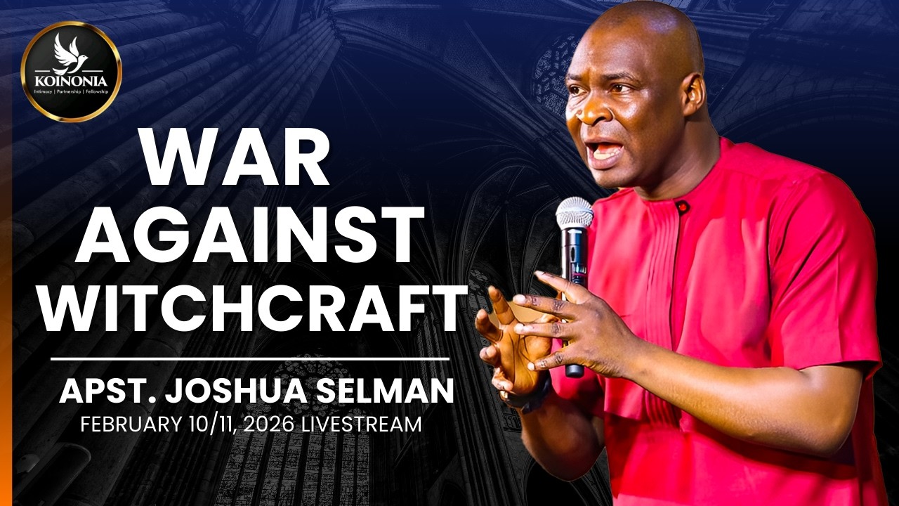 PROPHETIC PRAYER Against Witchcraft Attacks, Hexes, Spells & Curses Apostle Joshua Selman  Feb 10–11