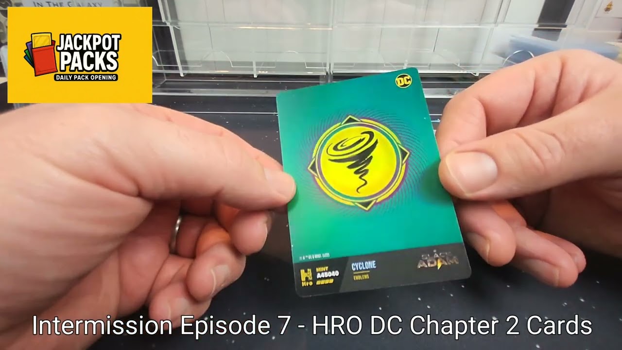 Перерыв, эпизод 7 - Карты HRO DC Chapter 2 - NFTS и коллекционирование - Джекпот-паки