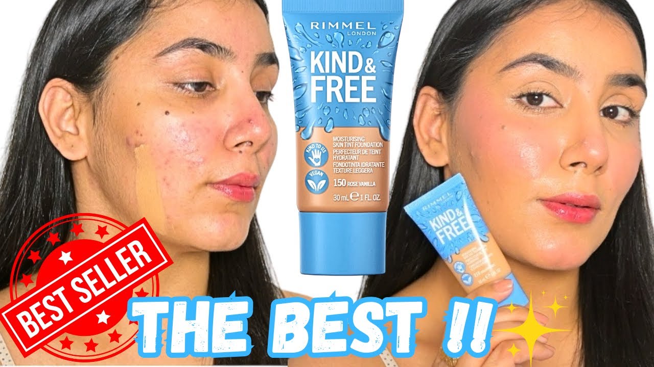 This is the Best Skin Tint 🙌🏻 Trying Rimmel Kind & Free Skin Tint for my Dry Skin | No Filter 🙌🏻