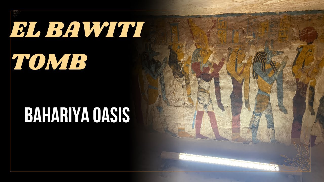 El Bawiti: Djed Ankh Amun Iuf Tomb: Bahariya Oasis | Tombe dei Bawiti nell'Oasi Bahariya