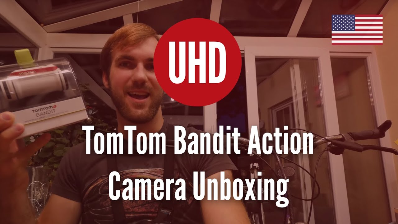 TomTom Bandit Action Camera Unboxing [4K UHD]