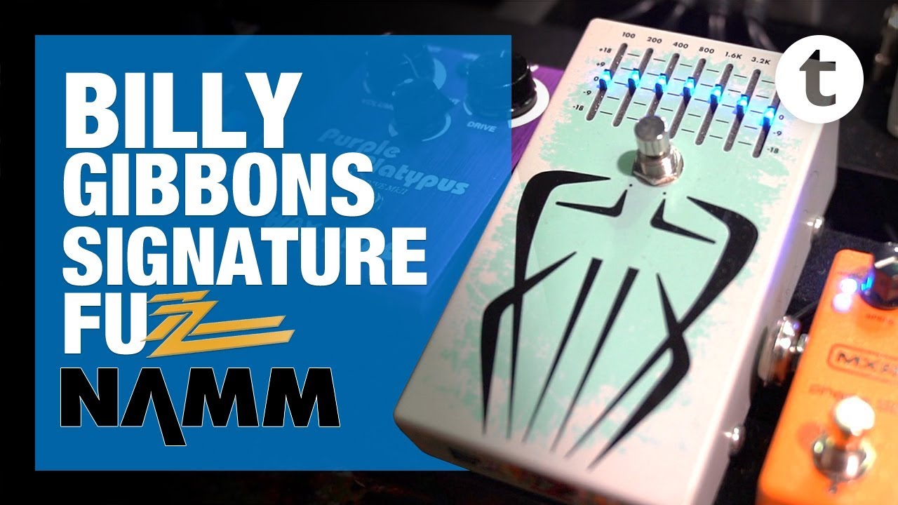 NAMM 2019 | New MXR pedals | Dookie, Billy Gibbons Siete Santos Fuzz, Bass Octave & Comp | Thomann