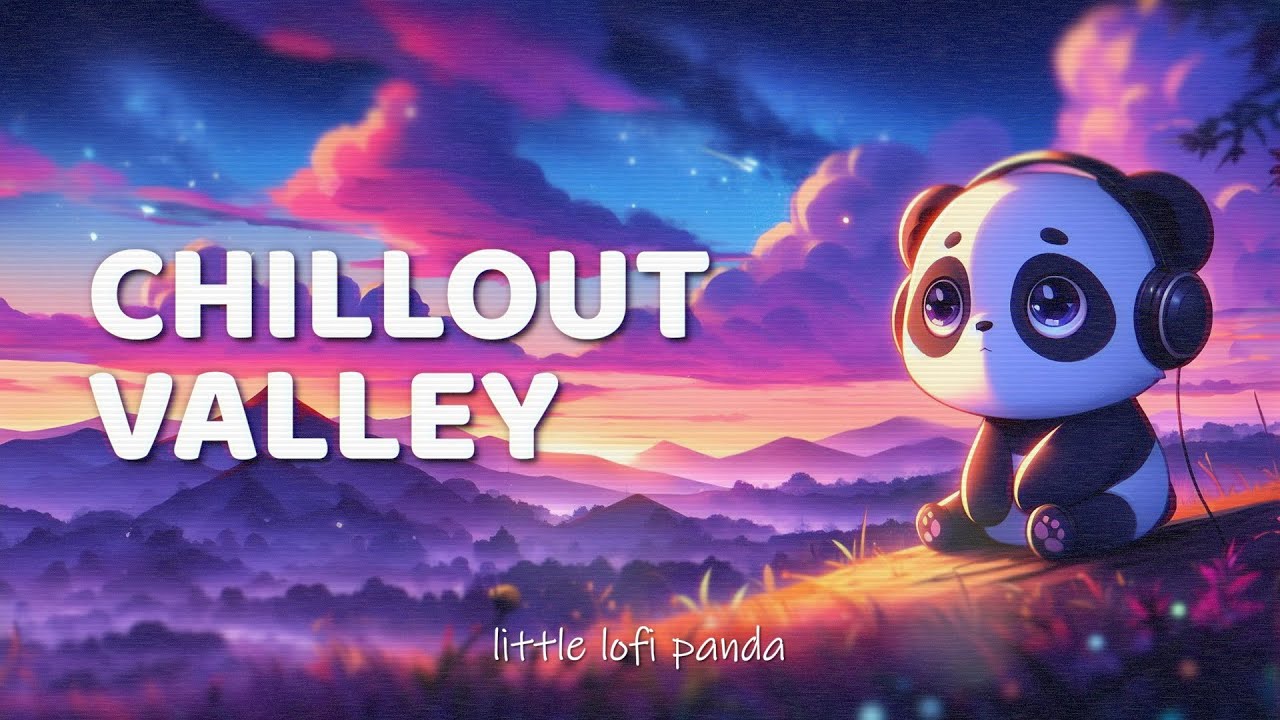 chillout valley 🐼 smooth lofi beats for relaxing and working