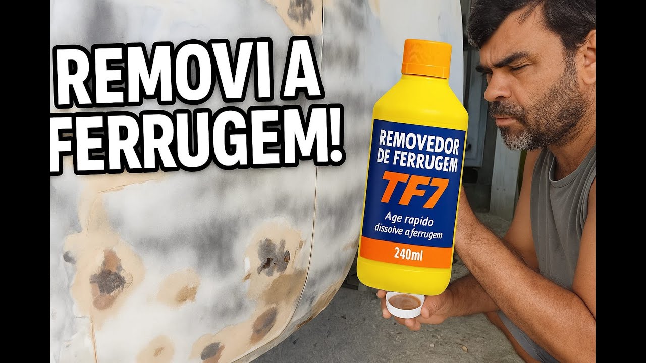Como Remover Ferrugem com TF7 | Passo a Passo e Dicas Práticas #massapoliéster #primer #lanternagem