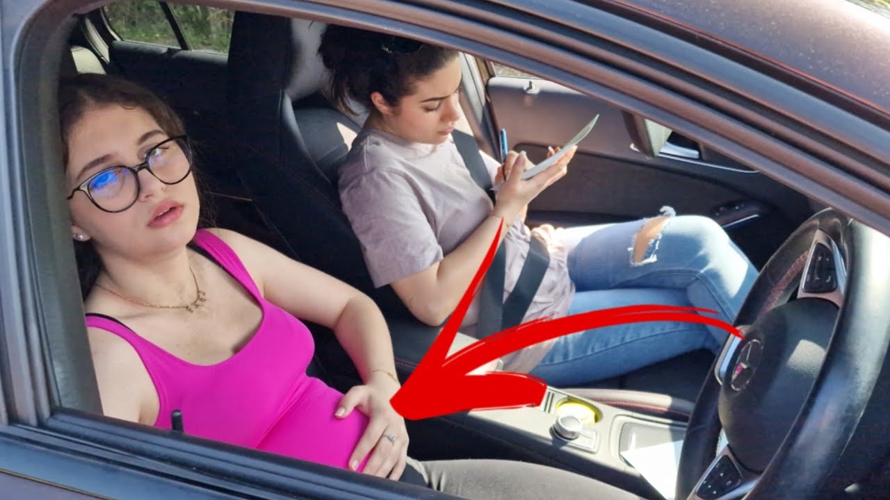 LA FEMME ENCEINTE ACCOUCHE EN PASSANT SON PERMIS #sistersalipour #vlog #challenge