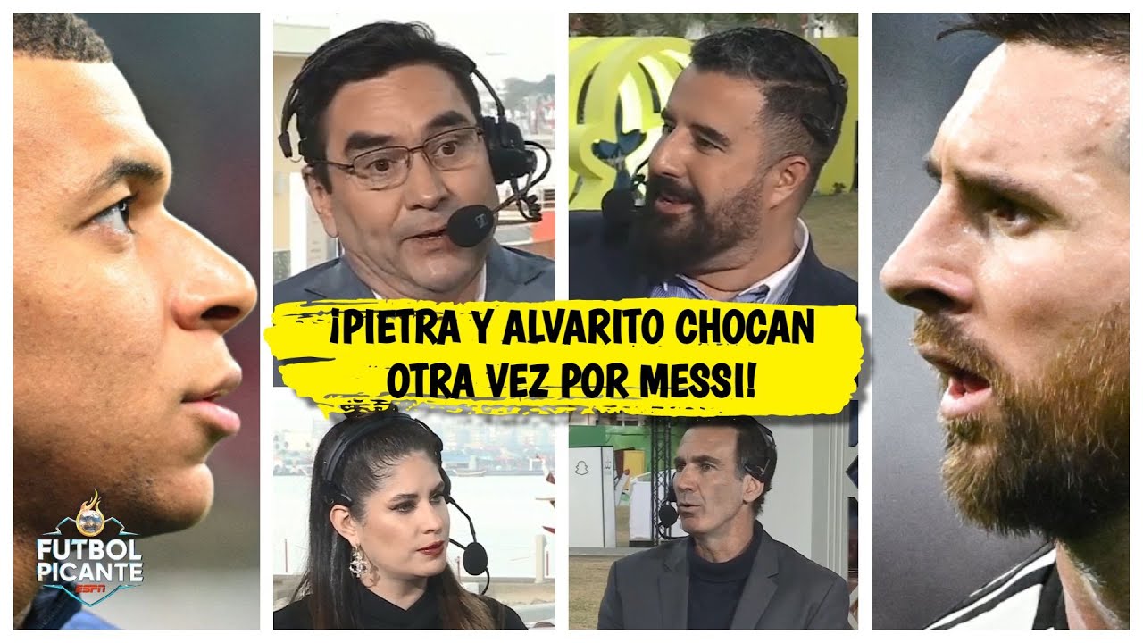 Pietrasanta dejó sin argumentos a Álvaro y le demostró por qué Messi es el  GOAT | Futbol Picante