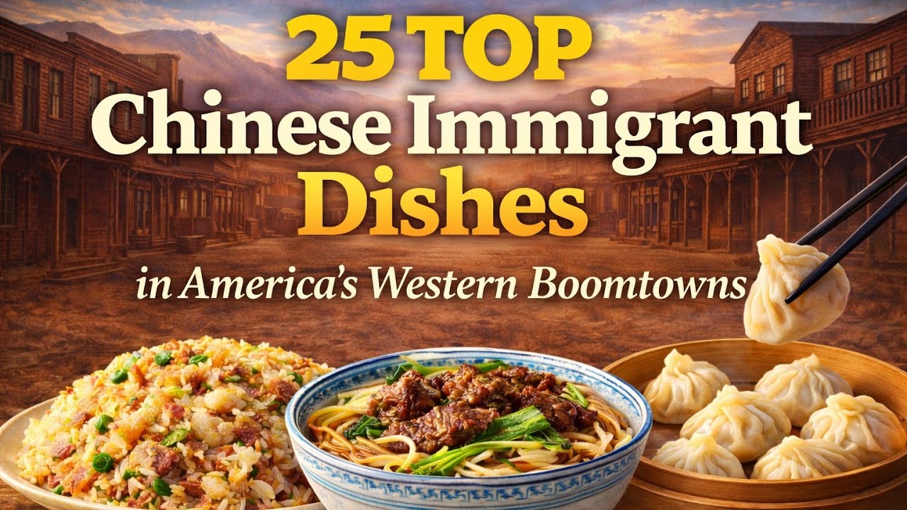 25 TOP Chinese Immigrant Dishes in America’s Western Boomtowns