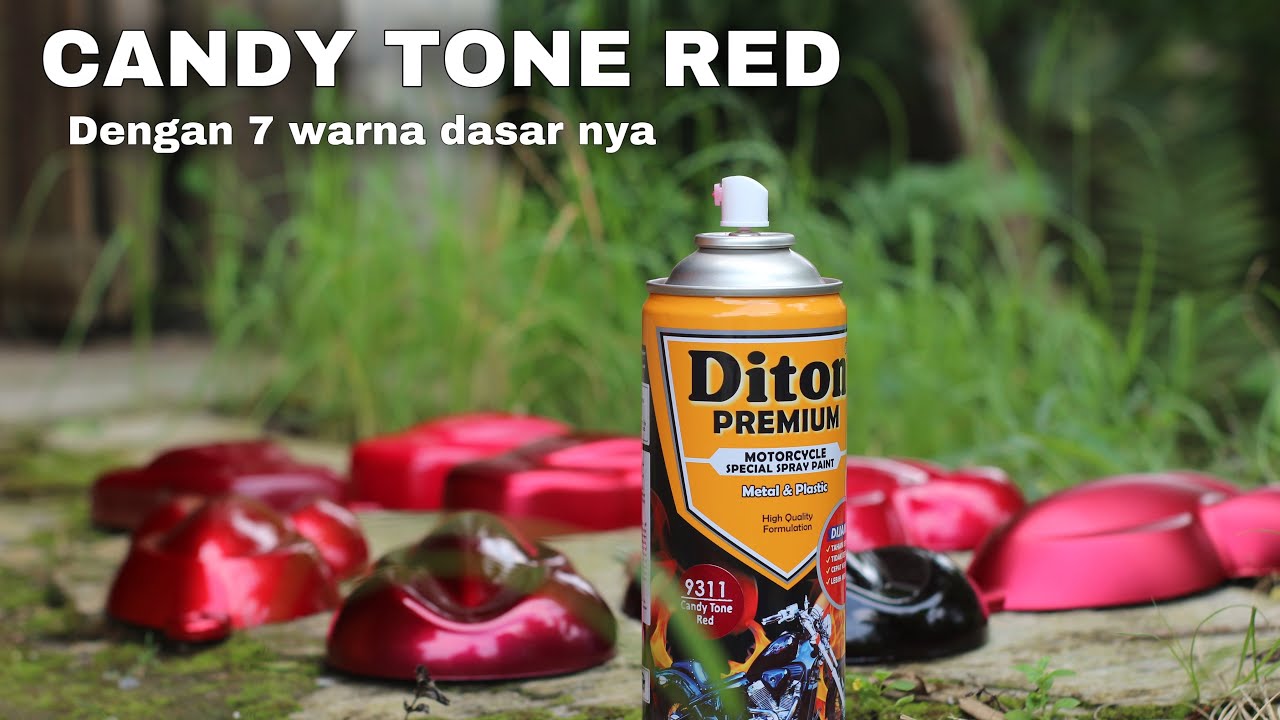 Pilih Yang Tepat!! Experiment Candy Red Pakai 7 Warna Dasar Berbeda..Ada Yg Hasilnya