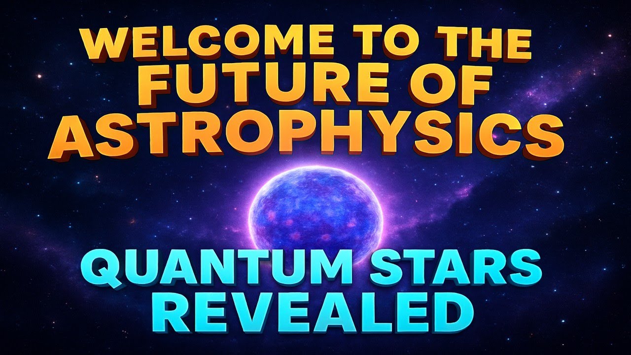 Quantum Stars: Unlocking the Mysteries of the Cosmos! 🌌✨🔍