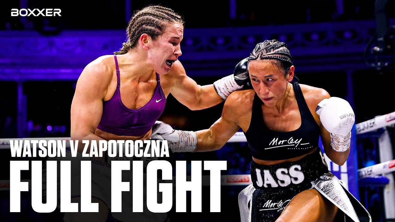 Queen of Europe 👸  Chloe Watson V Jasmina Zapotoczna | OTD 7th March 2025