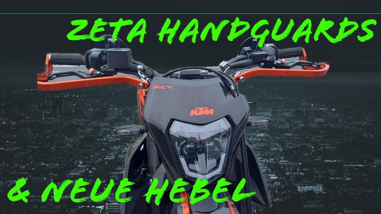 Zeta Pro Armor Handguards & Neue Hebel für die KTM 690 SMCR