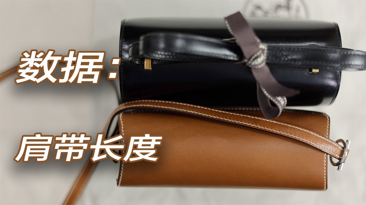 Vlog1608数据贴：Roulis Mini 与 Constance Mini的肩带长度