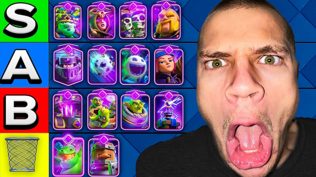 Jynxzi оценивает КАЖДОГО EVO в Clash Royale