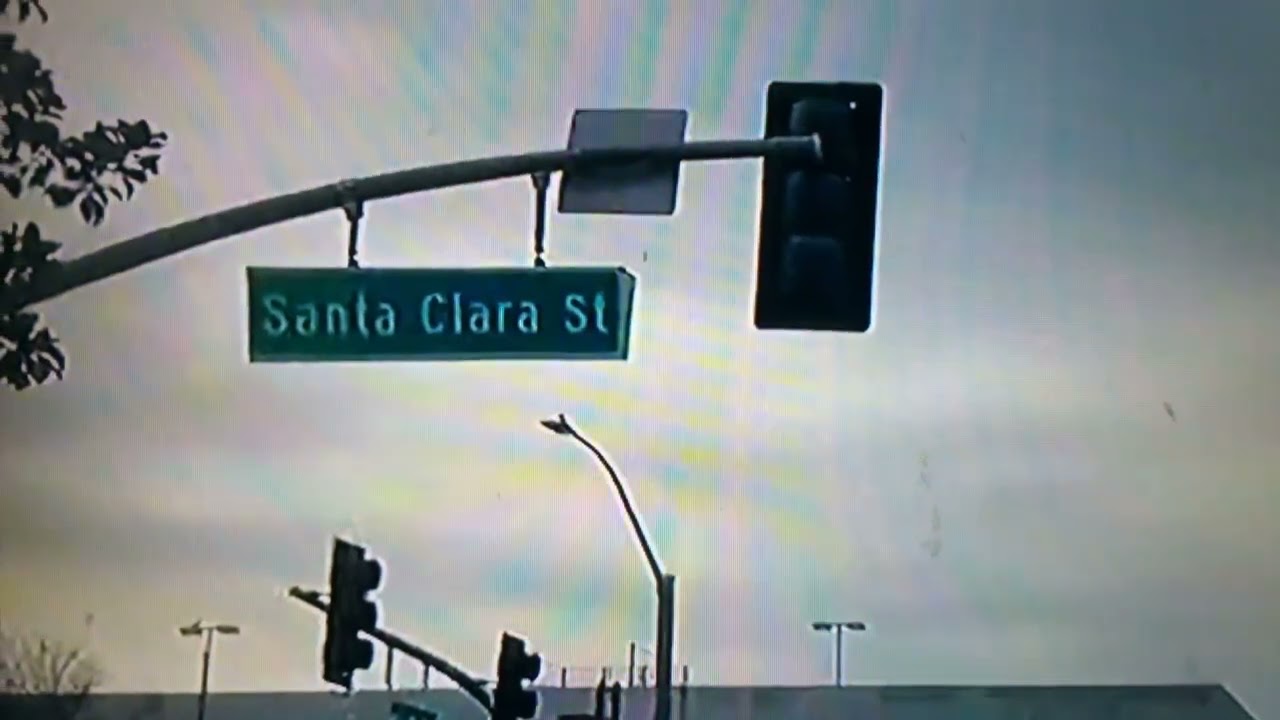10TH ST. & SANTA CLARA ST. -downtown san jose, northern 🇺🇸 ca. = 1987/88