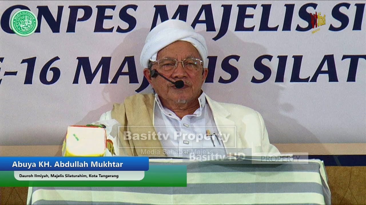 MENGAPA HABAIB TIDAK MENAMPAKAN GELARNYA, ABUYA KH  ABDULLAH MUKHTAR