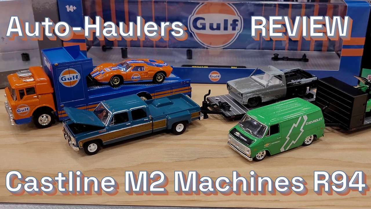2026 M2 Machines - Автовозы R92 - Литые модели грузовиков