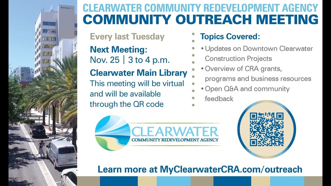 Community Redevelopment Agency (CRA) Community Outreach Meeting - November 25, 2025