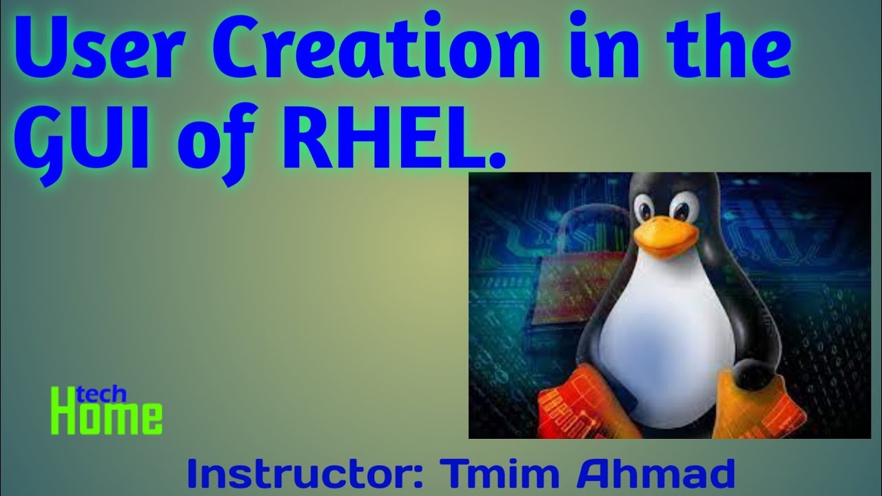 Lecture_10_User creation in the GUI of Linux OS- Pashto language.