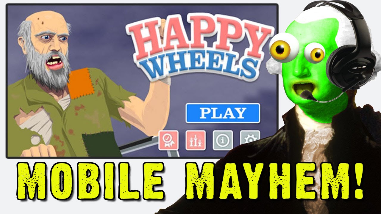 ZGW PLAYS: Happy Wheels iOS - DON'T BE STUPID!
