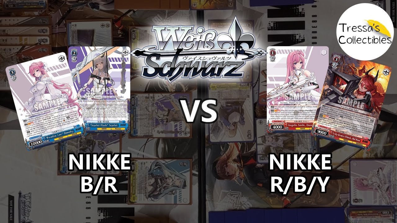Nikke (B/R) vs. Nikke (R/B/Y) [Weiss Schwarz TCG]