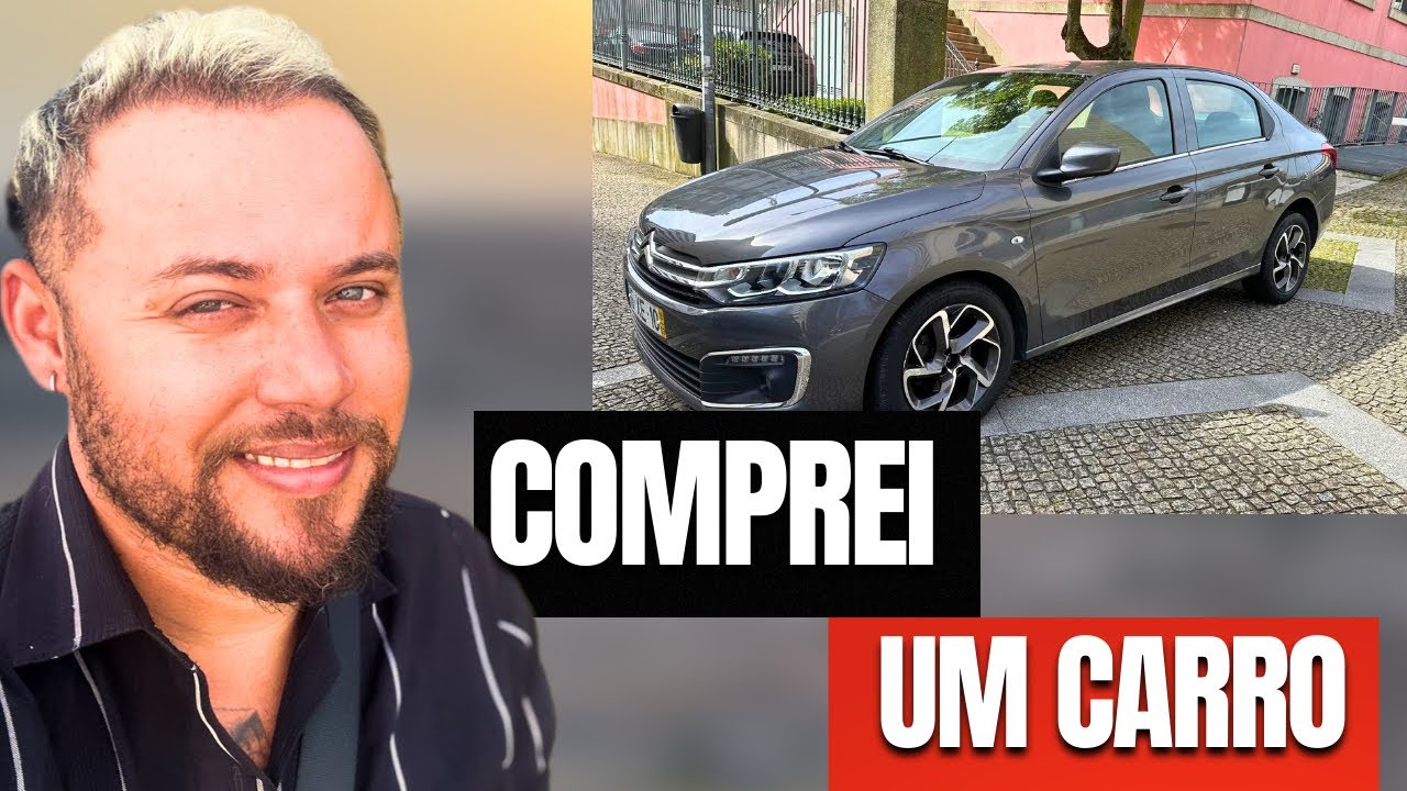 comprei um CARRO pra trabalhar de UBER em PORTUGAL  🇵🇹