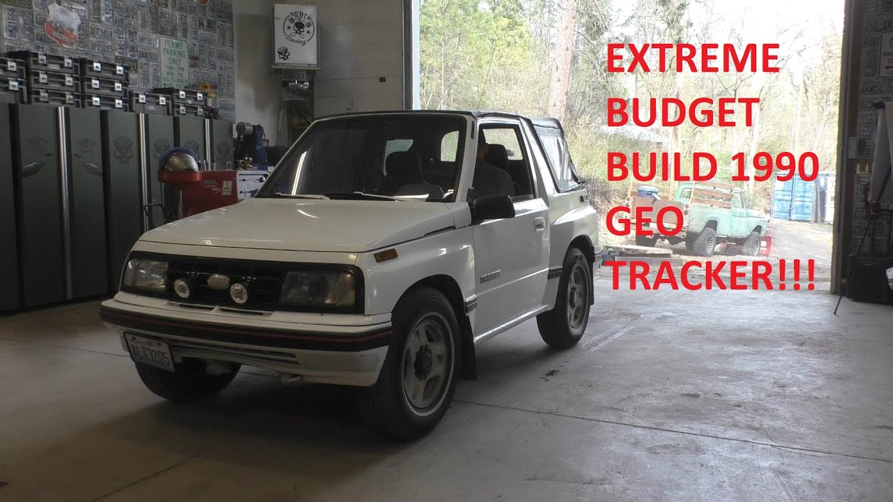 E1 &mdash; Экстремально бюджетная сборка внедорожника. Представляем наш Geo Tracker 1990 года с 2 дверя...