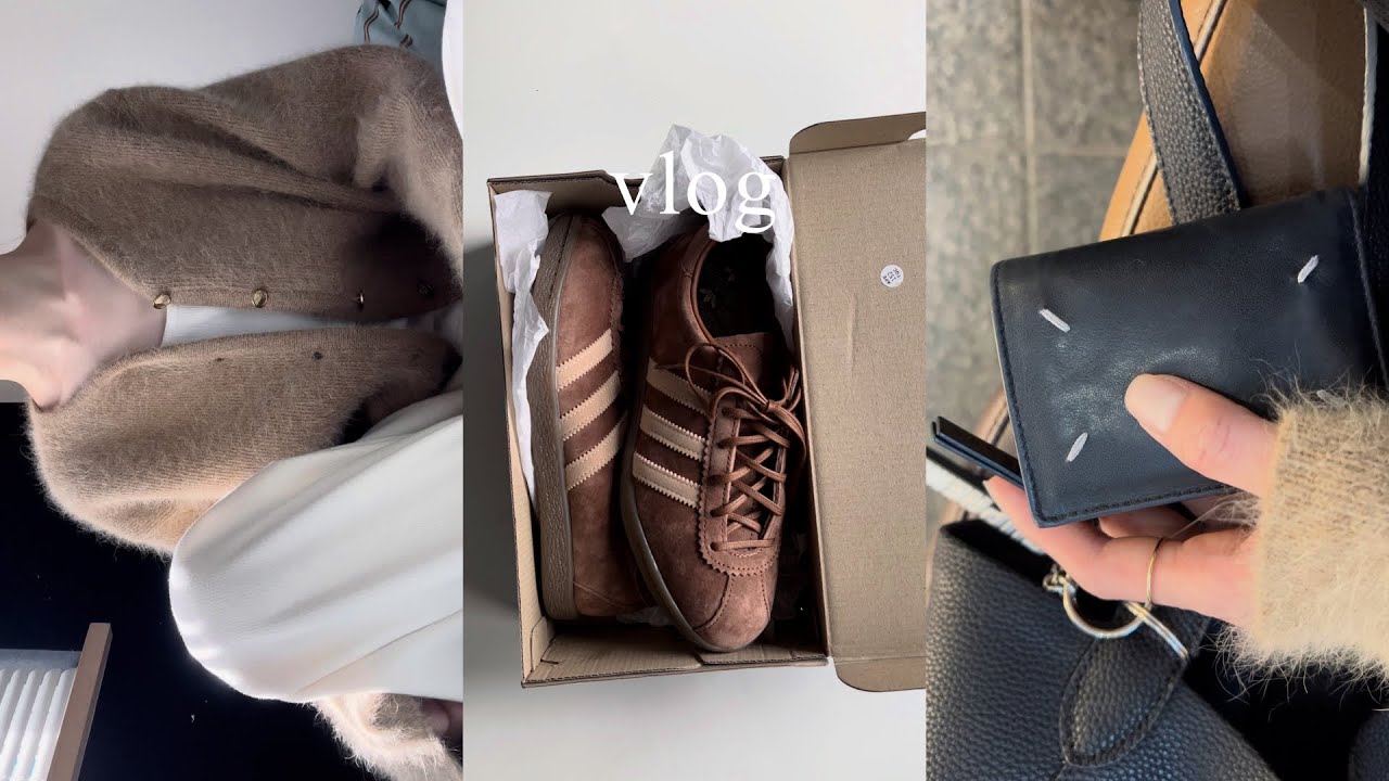 ness VLOG｜秋色スニーカー adidas TOBACCO購入品紹介｜そろそろ本格的に秋服選び｜新しいキーホルダーを探しにサンリオショップでお買い物