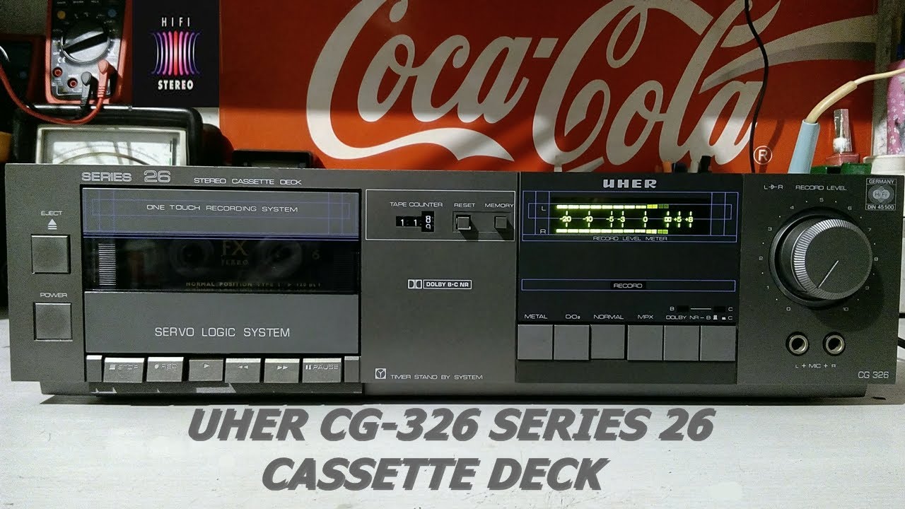 UHER CG-326 /Series 26/ Cassette Deck (1982-85) Part 1 Repair