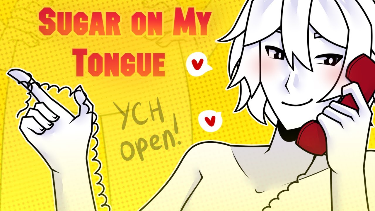 SUGAR ON MY TONGUE │ORIGINAL YCH ANIMATION MEME OPEN │ read desc (16+)