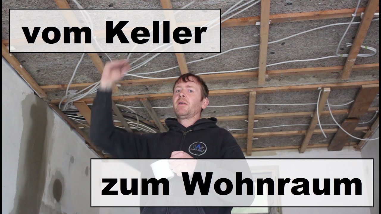 Sauna bauen Teil 1 - Keller ausbauen