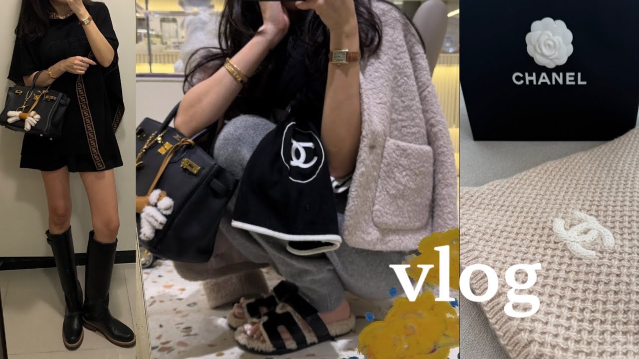 vlog_ Распаковка шарфа Chanel🖤 Новый детский плащ Fendi🎁 | Фантазии о Fendi Celine Poggle💭 Рекоме...