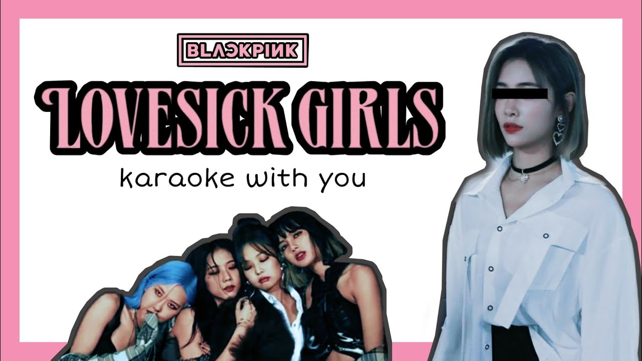 [Karaoke with u] BLACKPINK ~Lovesick Girls~ (5 members) (Lyrics Rom/Kor한국어) | i'mJam