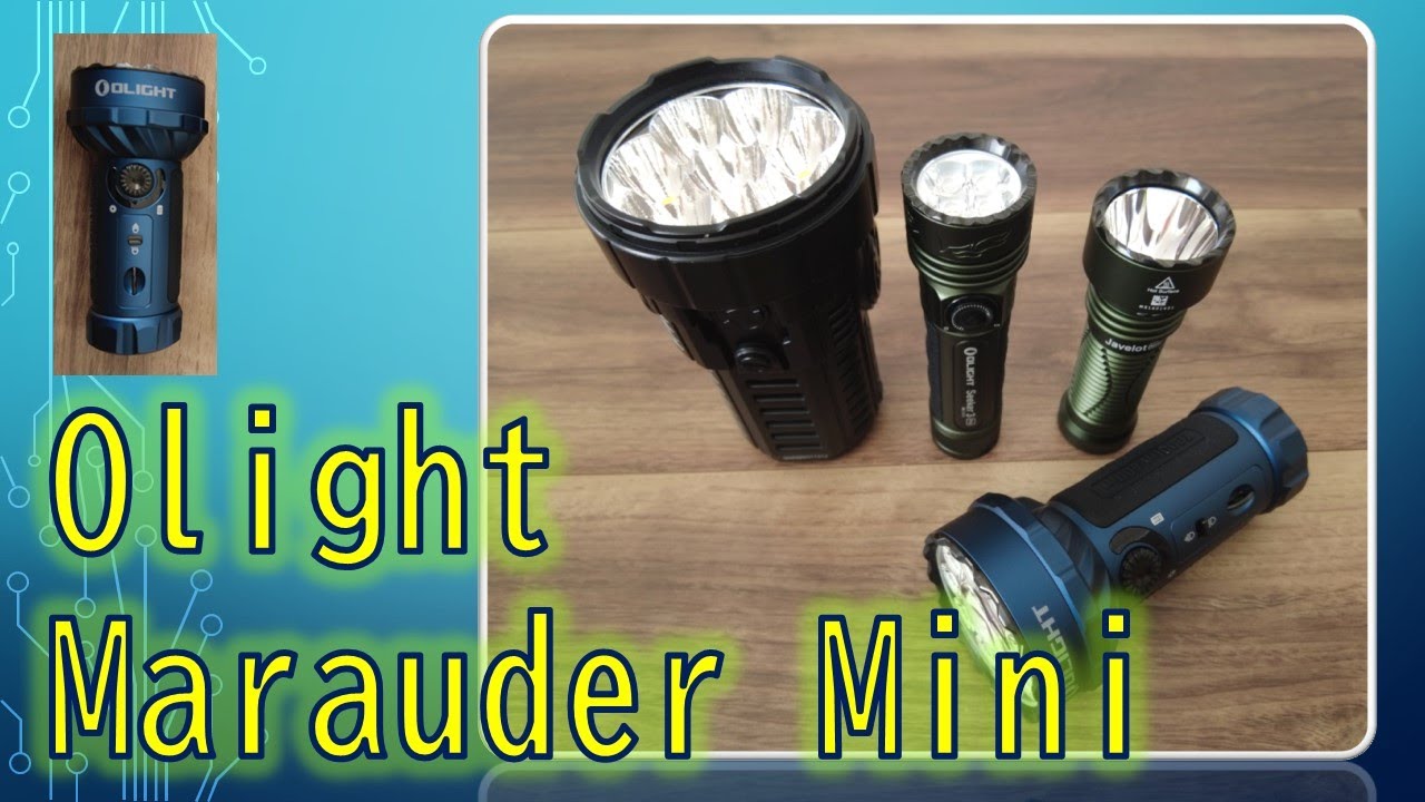 Olight Marauder Mini vs Olight Javelot Mini vs Seeker 3 Pro vs IMALENT MS08