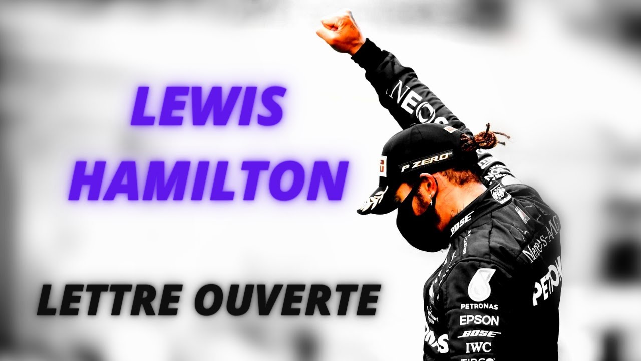 Lettre Ouverte à Lewis Hamilton : ton combat pour la diversité, l'inclusion et l'anti-racisme en F1