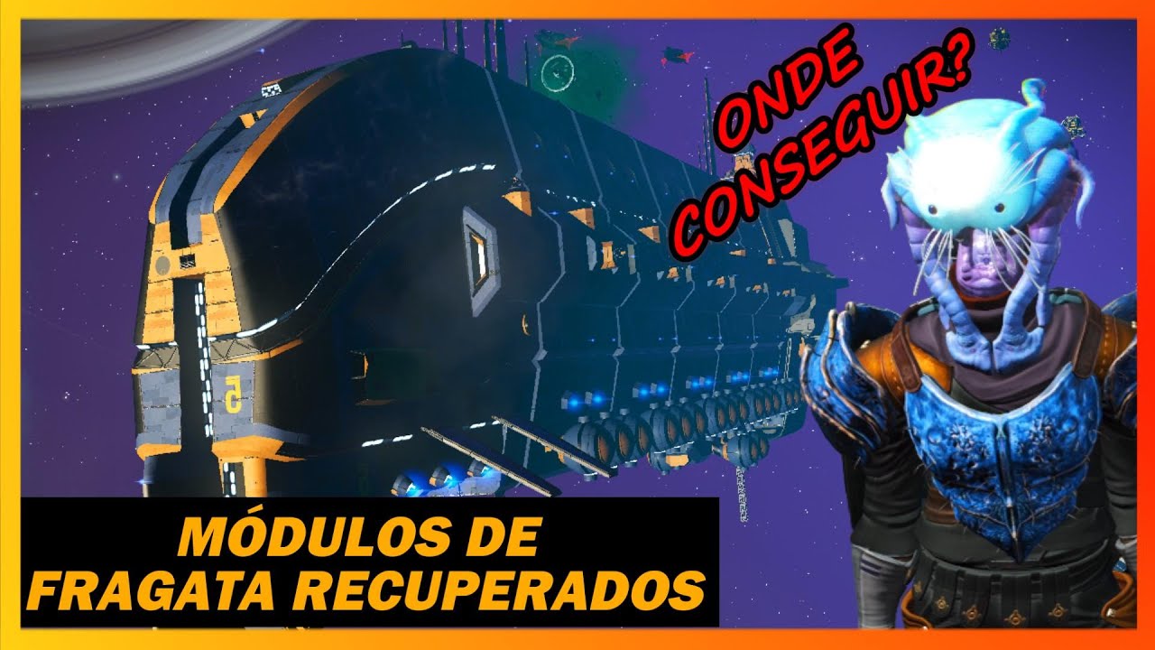 onde conseguir módulos de fragata recuperados No Man´s Sky hype