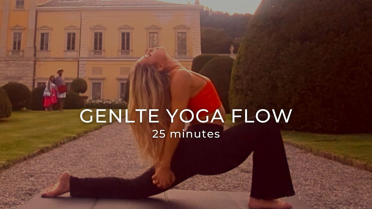 25 Min Gentle Yoga Flow | Yoga to Destress and Stretch | Yoga by Nicole