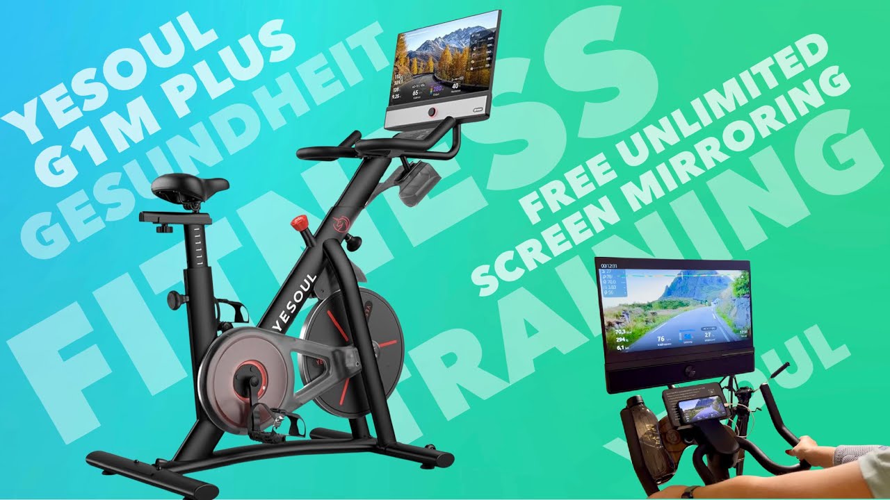 Byb bye Winterspeck - Fit werden mit dem smarten Indoor Fitness Bike YESOUL G1M Plus - TEST REVIEW