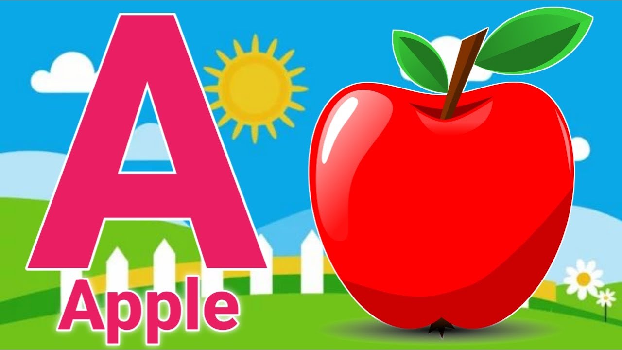A for apple | अ से अनार | abcd | Phonics song for children #kidszone #kidsschool