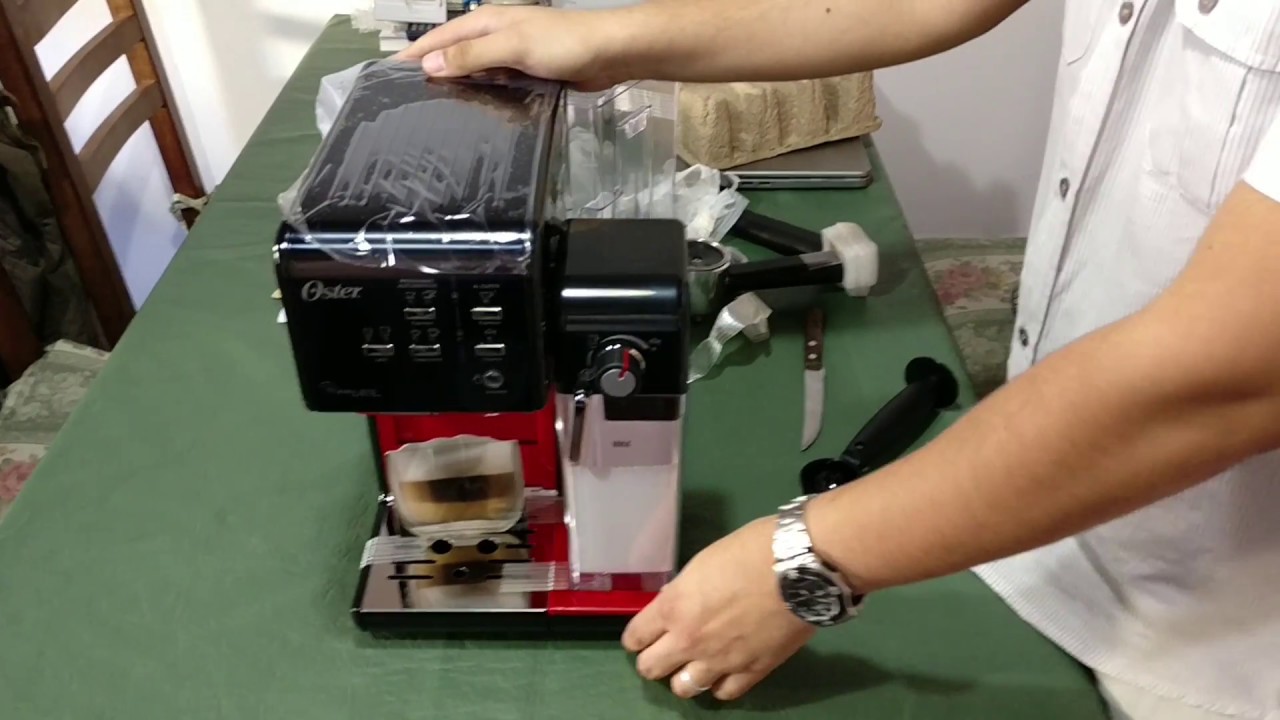 Unboxing Oster Prima Latte 6701 Nespreso