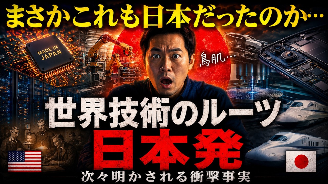 【海外の反応】「まさか、これも日本だったのか」BBCで西洋技術に感動した男性が発見した、現代文明の