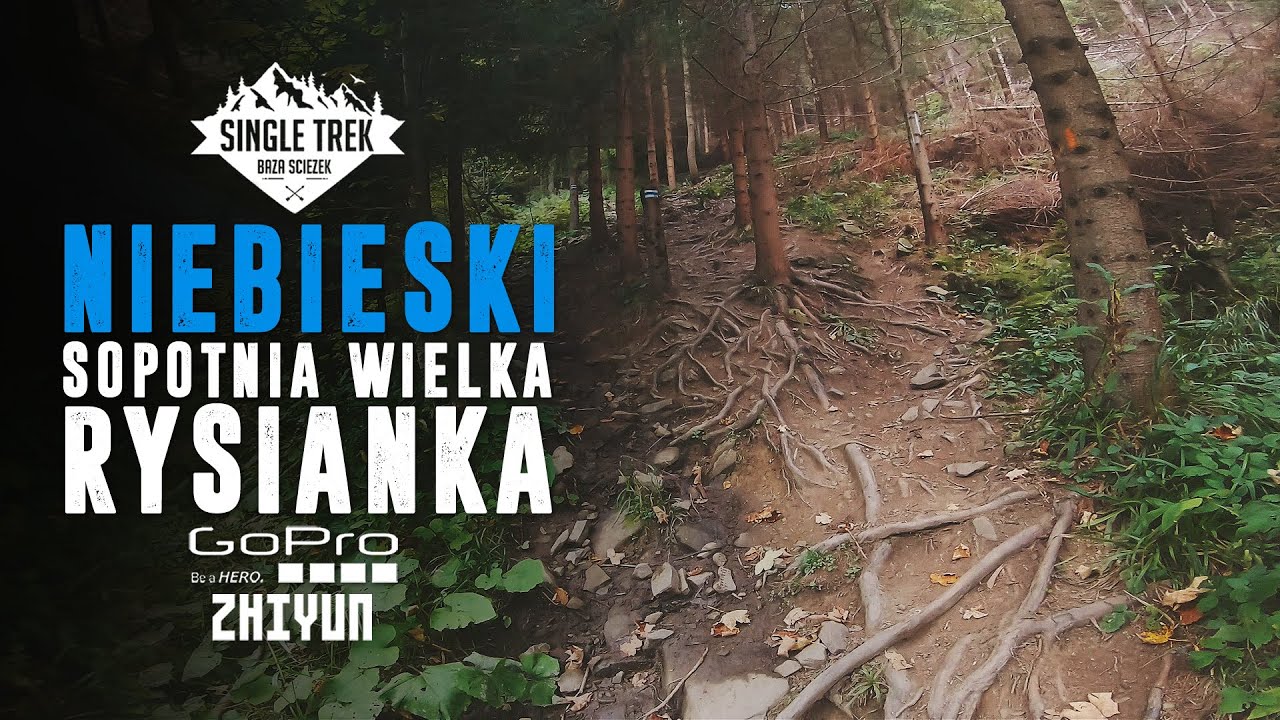 Rysianka - Niebieski // Sopotnia Wielka, Beskid Żywiecki // Trasy, Enduro, MTB, Szlaki