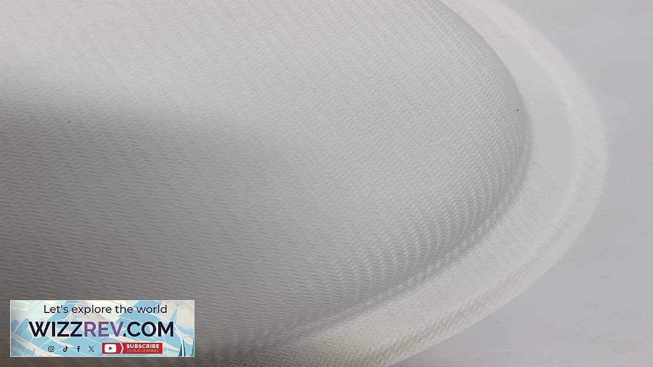 Bagasse Plates Bowls Disposable Paper Round Party BBQ Catering Biodegradable Eco Review