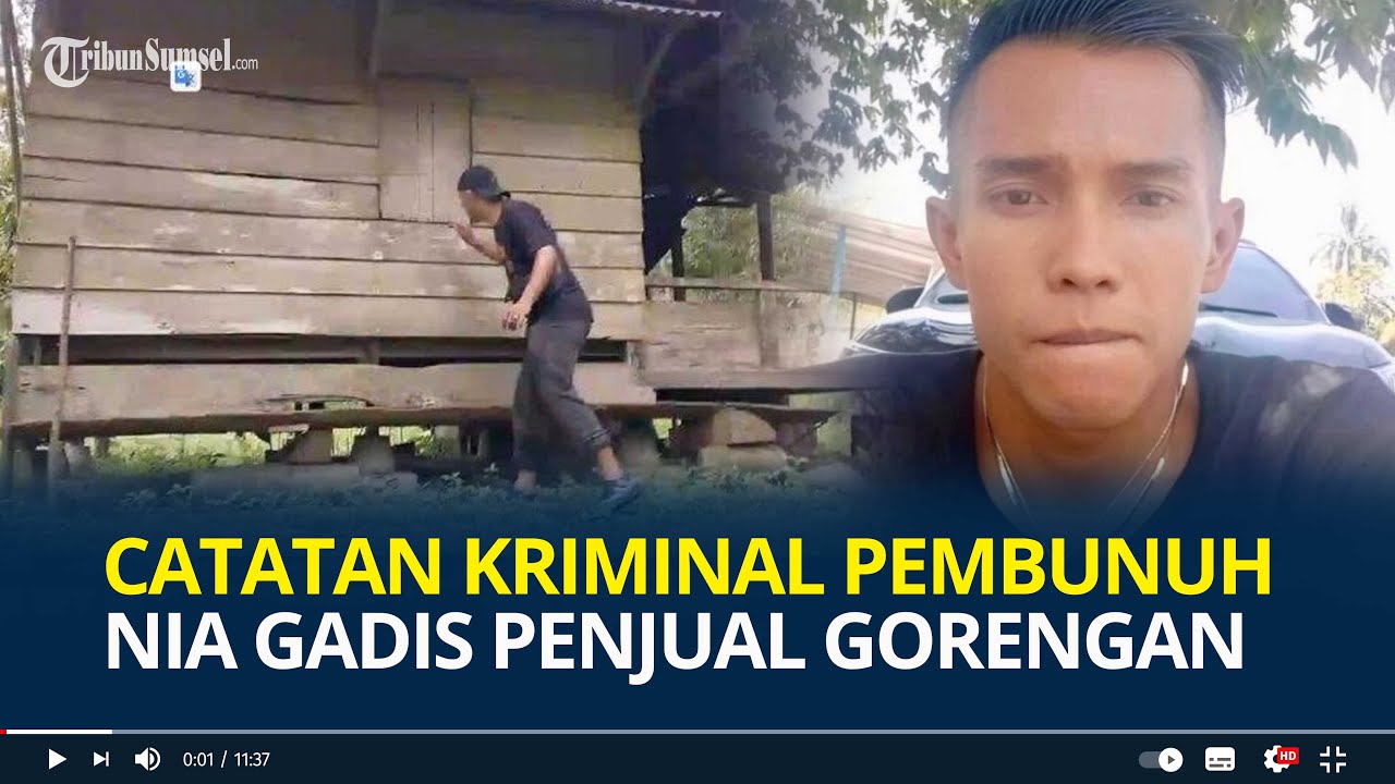 Catatan Kriminal Indra Pembunuh Nia Gadis Penjual Gorengan, Ternyata Residivis Pelecehan dan Narkoba