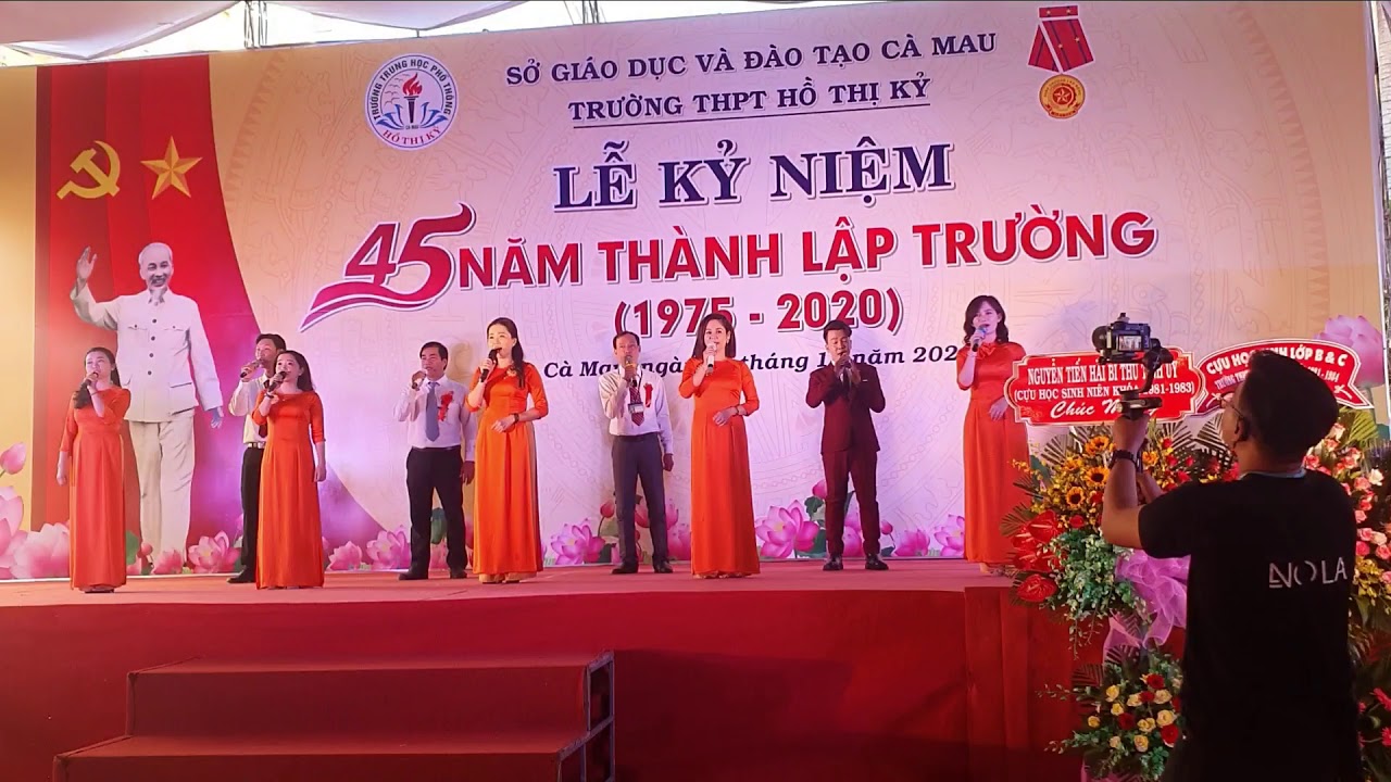 Trường em mang tên một anh hùng | Top ca | Lễ kỷ niệm 45 năm thành lập trường THPT Hồ Thị Kỷ