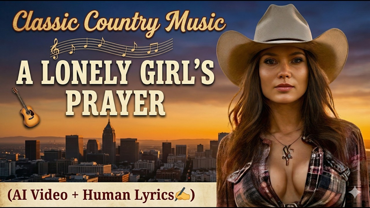 Classic Country Music🎸Honky Tonk Vibes🎶A Lonely Girl's Prayer❤️AI Music (Handcrafted Lyrics)🎹