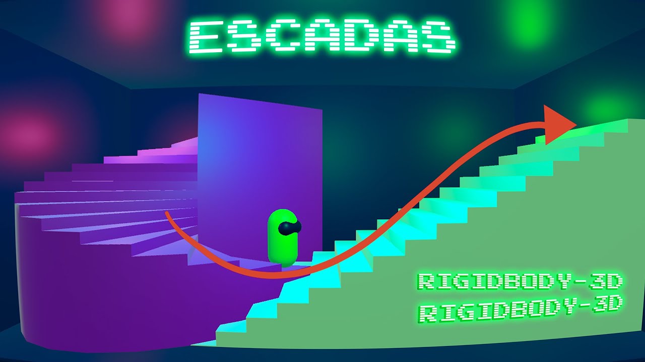 Movimentação de Personagem 3D na Unity! - Subindo Escadas/Degraus